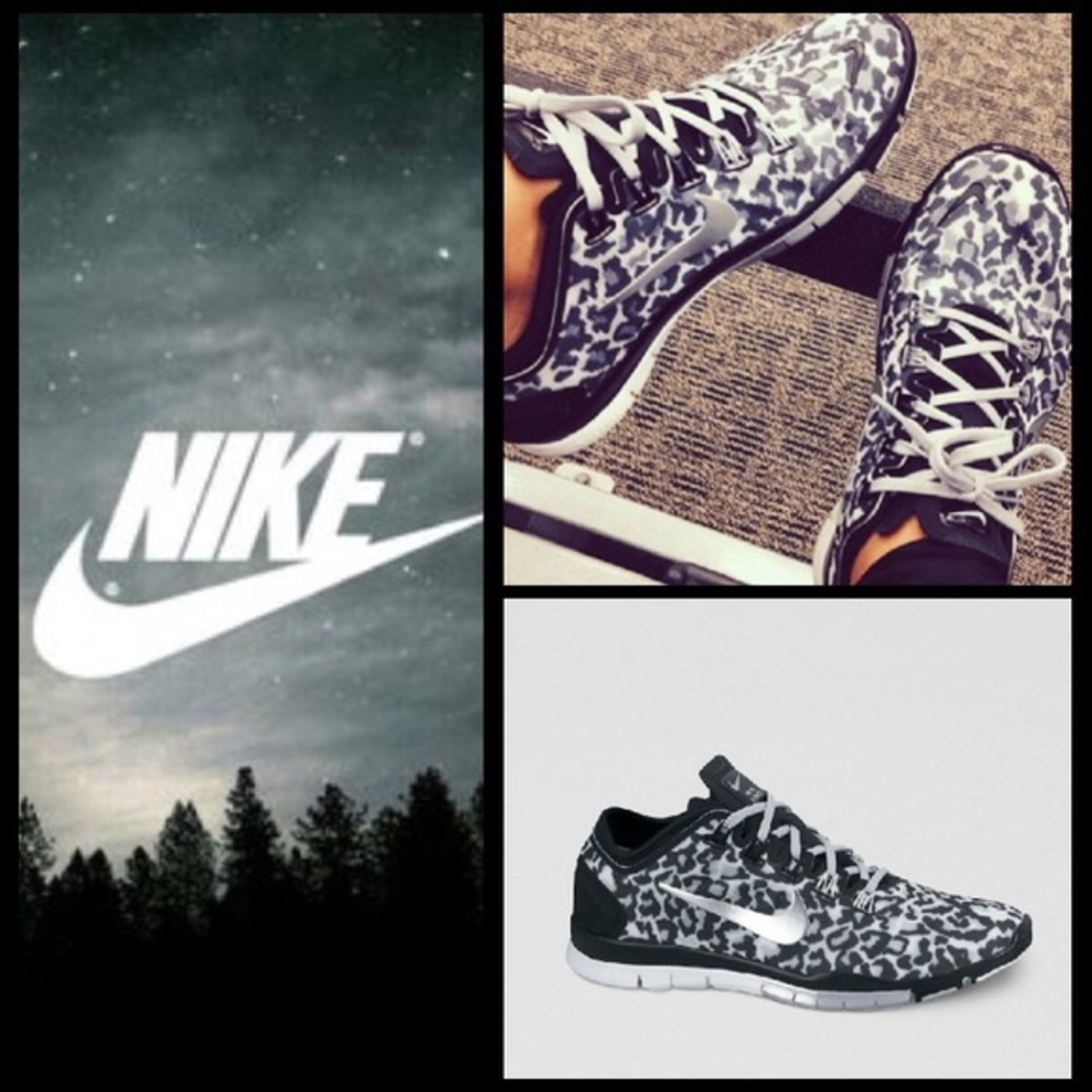 Nike TR connect 2 cheetah print size 5.5